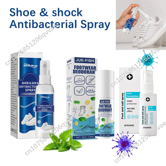 Shoe & Foot Deodorant Spray – Odor Eliminator 30ml Foot Deodorant Spray Peaceful Pleasures Health and Wellness