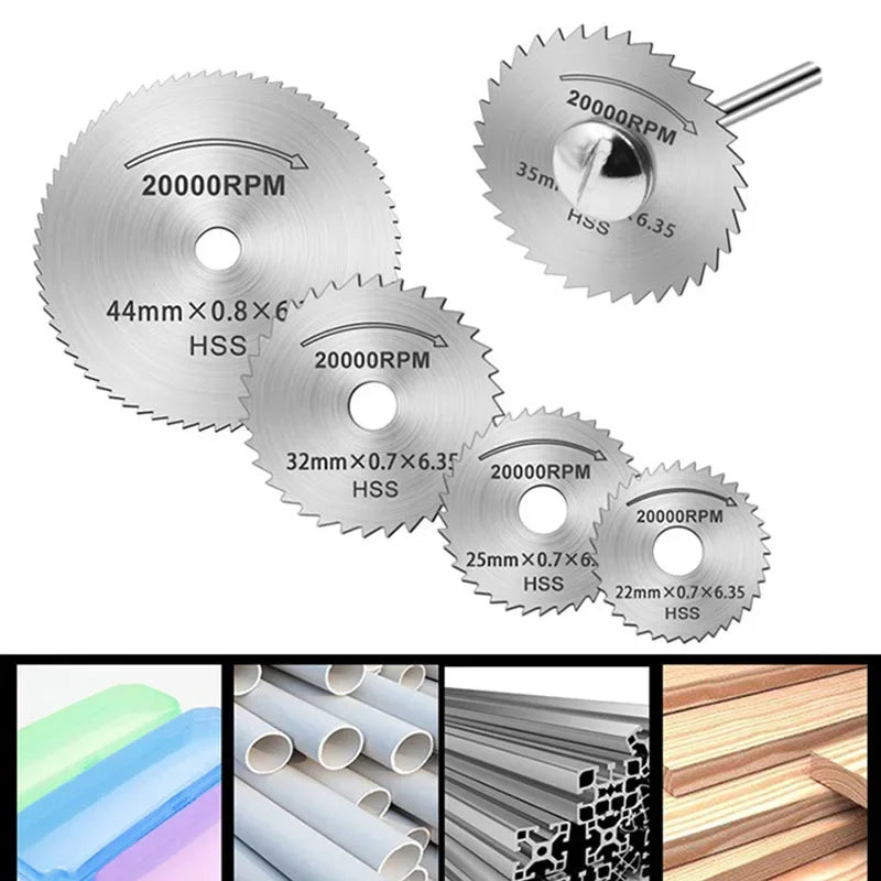 31pc Diamond Cutting Discs Sanding Grinding Wheel Circular Saw Blade Woodworking Metal Dremel Mini Drill Rotary Tool Accessories Peaceful Pleasures Health and Wellness
