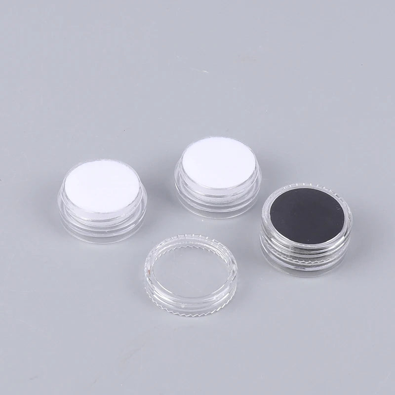 1Set/12 PCS Acrylic Round Gemstone Display Collection Storage Box Jewelry Gems Loose Diamond Container Organizer Case With Lid Peaceful Pleasures Health and Wellness