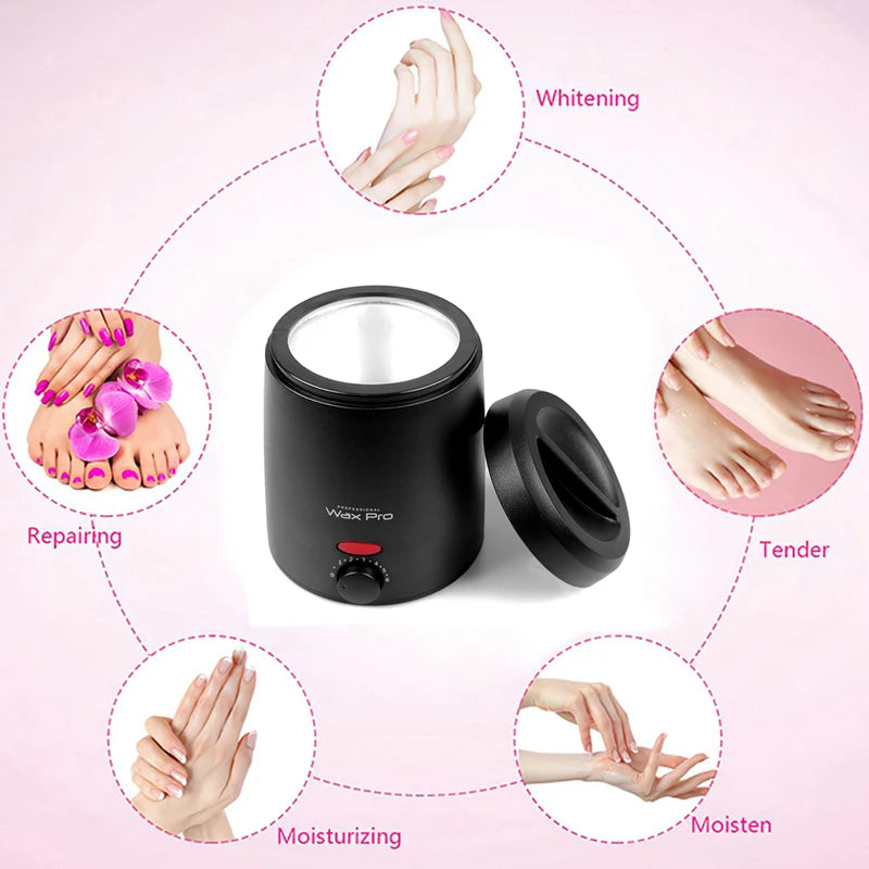 200ml Electric Wax Heater Kit – Hard, Strip & Paraffin Wax