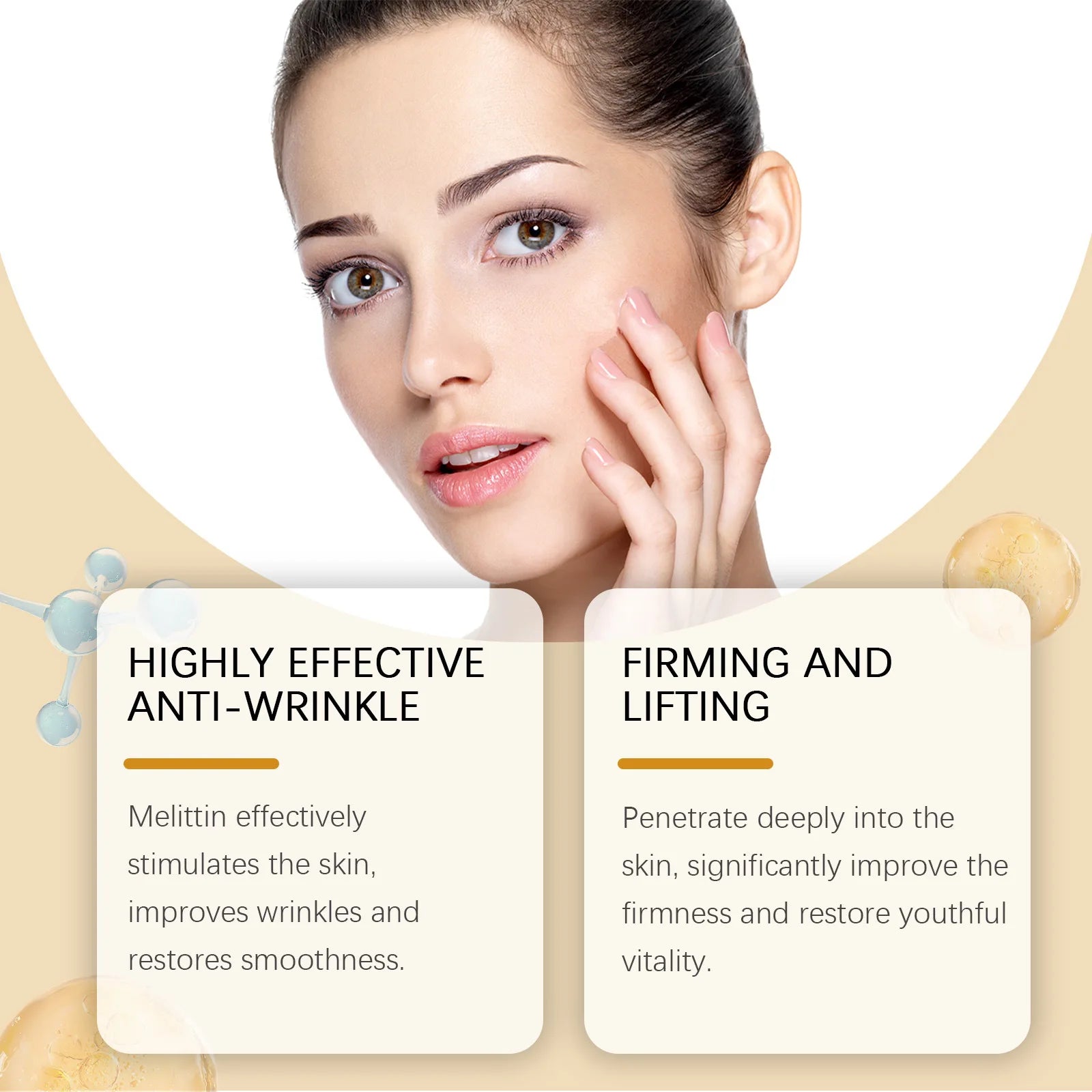 Bee Venom Anti-Aging Cream – Firm, Lift & Reduce Wrinkles Peaceful Pleasures Health and Wellness