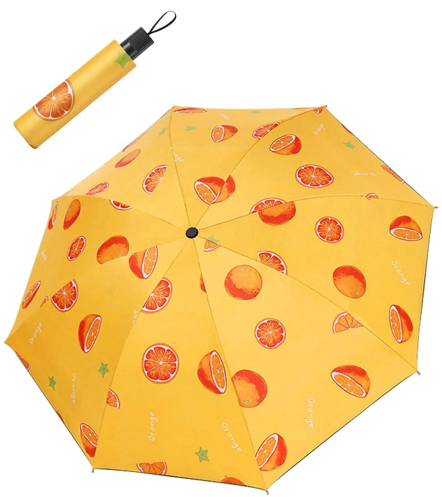 Windproof Travel Umbrella – Compact UV Protection Folding