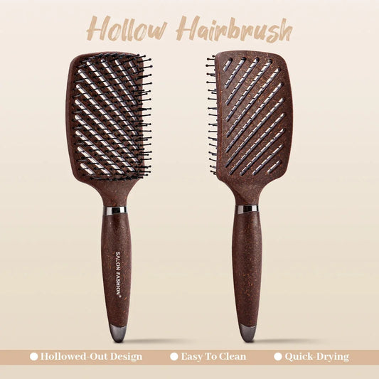 Hollow Out Anti-Static Hair Brush – All Hair Types Anti-Static Hair Brush Oasis Select