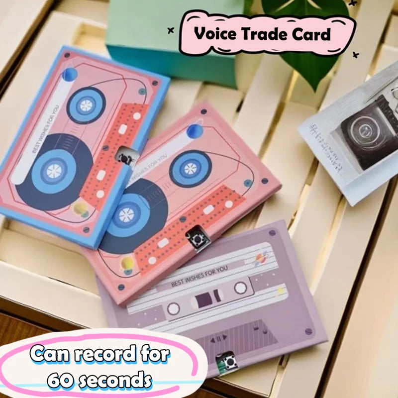 60-Second Recordable Voice Greeting Card | DIY Music Gift