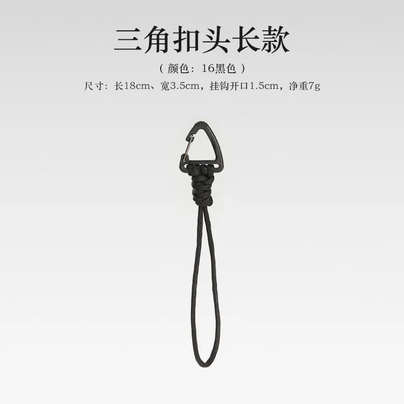 New 1pc Plastic Carabiner Clip Keychain Outdoor Camping Hiking Climbing Snap Clip Lock Backpack Hanger Buckle Hook Color Random Peaceful Pleasures Health and Wellness B