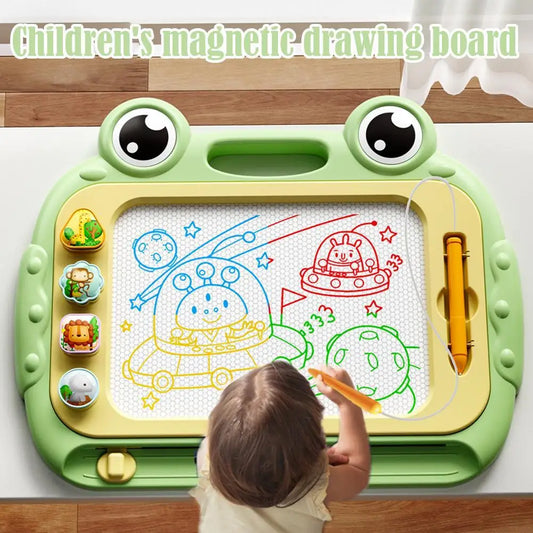 Magnetic Drawing Board Children Graffiti Painting Erasable Home Toy Peaceful Pleasures Health and Wellness