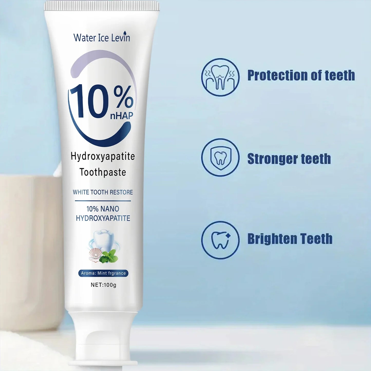 Nano Hydroxyapatite Toothpaste – Whitening & Enamel Care 100g