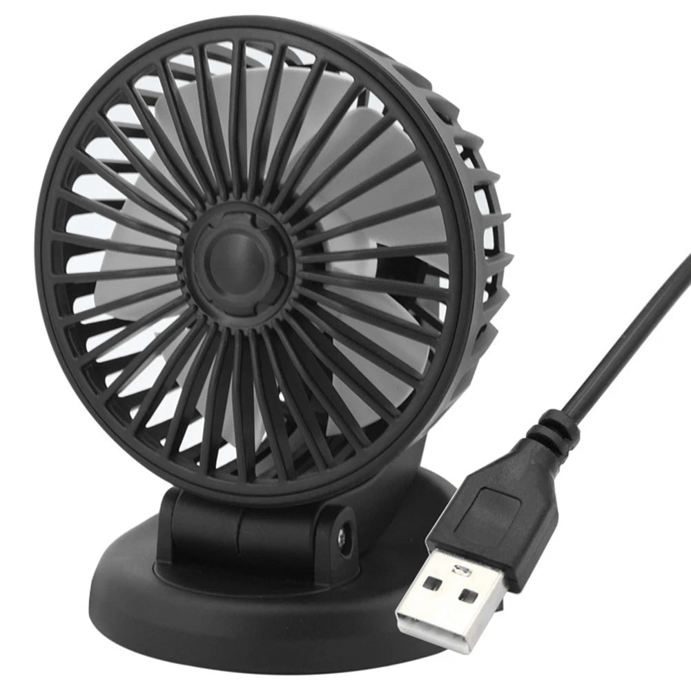 Car Fan Single Head Fan 360° Adjustable Cooling Fan Car Electrical Appliances With Cigarette Lighter Plug For Car Truck SUV RV Peaceful Pleasures Health and Wellness 5v