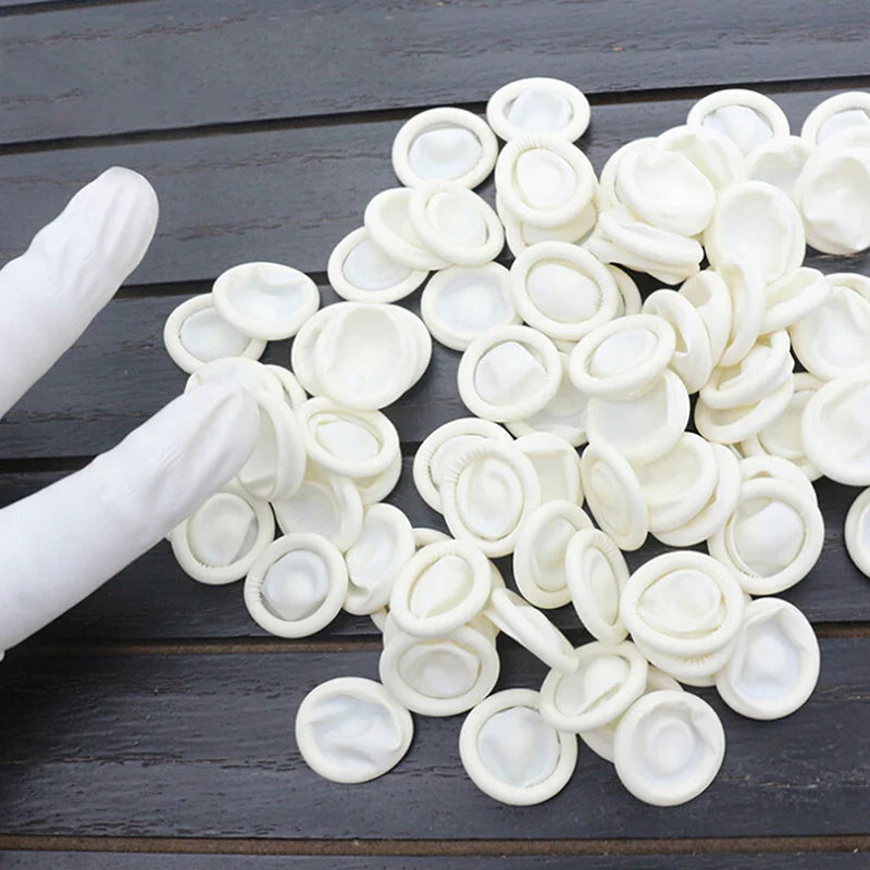 Latex Finger Cots – Non-Slip Anti-Static Fingertip Protectors