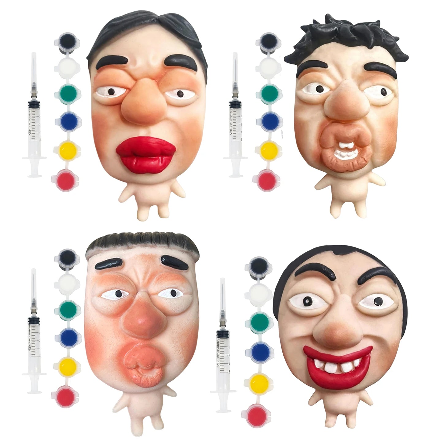 Refillable Pimple Silicone Squeeze Toy with Pigment Pimple Popper Toy Set for Adults Birthday Novelty Funny Gag Gift Peaceful Pleasures Health and Wellness