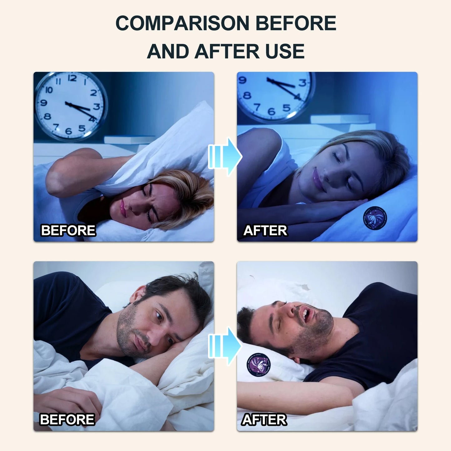 28-Pack Natural Sleep Aid Patches – Calm & Deep Sleep Support