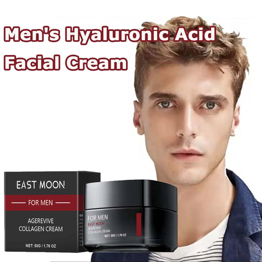 Men's Hyaluronic Acid Face Cream – Hydrating & Anti-Aging Peaceful Pleasures Health and Wellness
