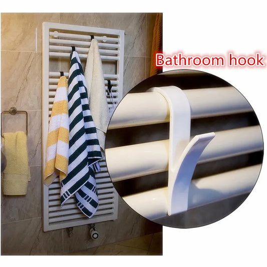 Radiator Hook Clips | Towel & Clothes Hanger for Heated Rails Radiator Hook Clip Peaceful Pleasures Health and Wellness