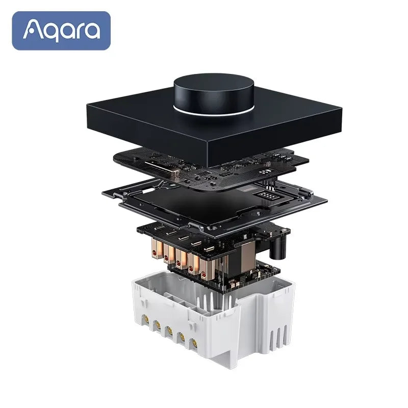 Aqara Dimmer Switch H1 With Neutral Zero-fire Line Rotary Switch Zigbee 3.0 For Smart Home Work With Homekit App Aqara Home Peaceful Pleasures Health and Wellness