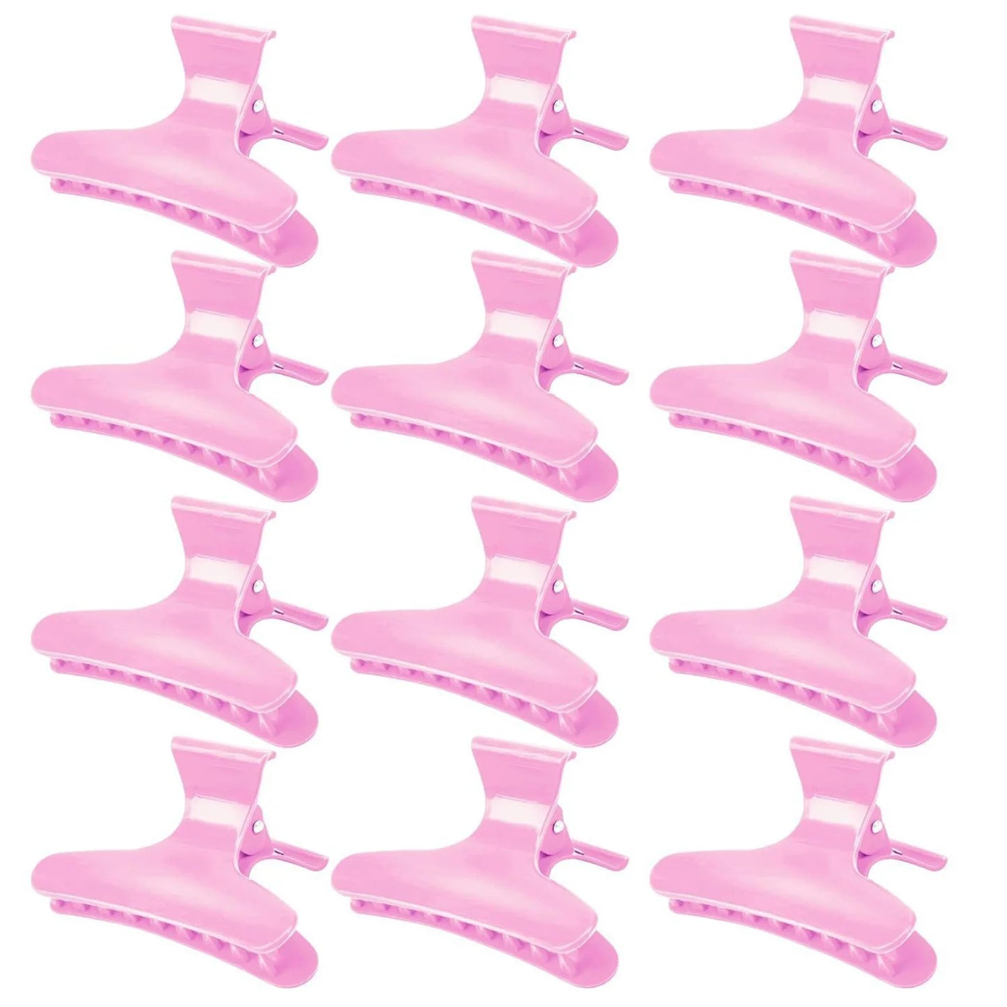 Hair Clips for Styling Sectioning Hair Root Fluffy DIY Clip Tool Hair Clamps for Hair Cutting Coloring Sectioning Peaceful Pleasures Health and Wellness Pink