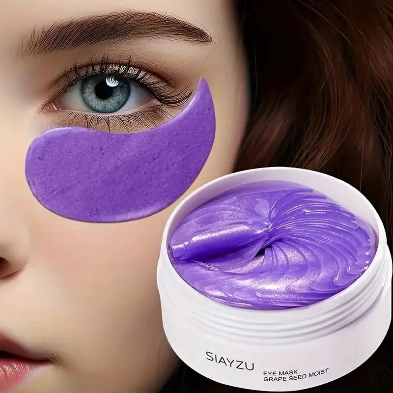 Grape Collagen Eye Masks 60pcs – Dark Circles & Anti-Aging