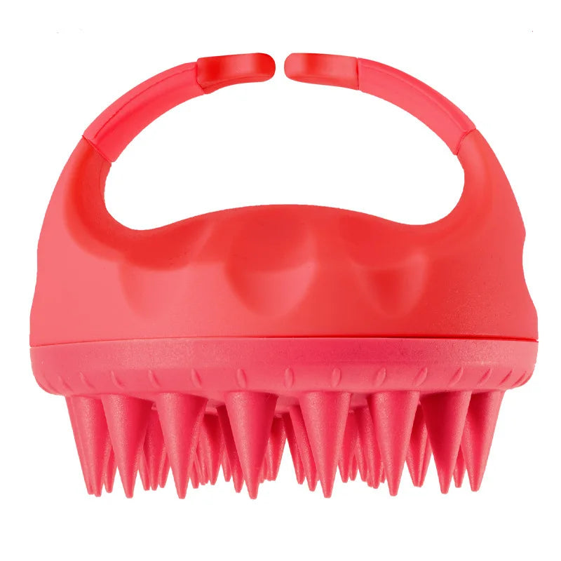 Scalp Scrubber Shampoo Brush & Massager with Handle