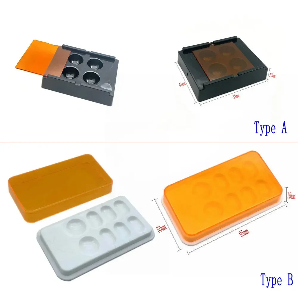 Dental Veneer Storage Box – 4 or 8 Hole Retainer Case