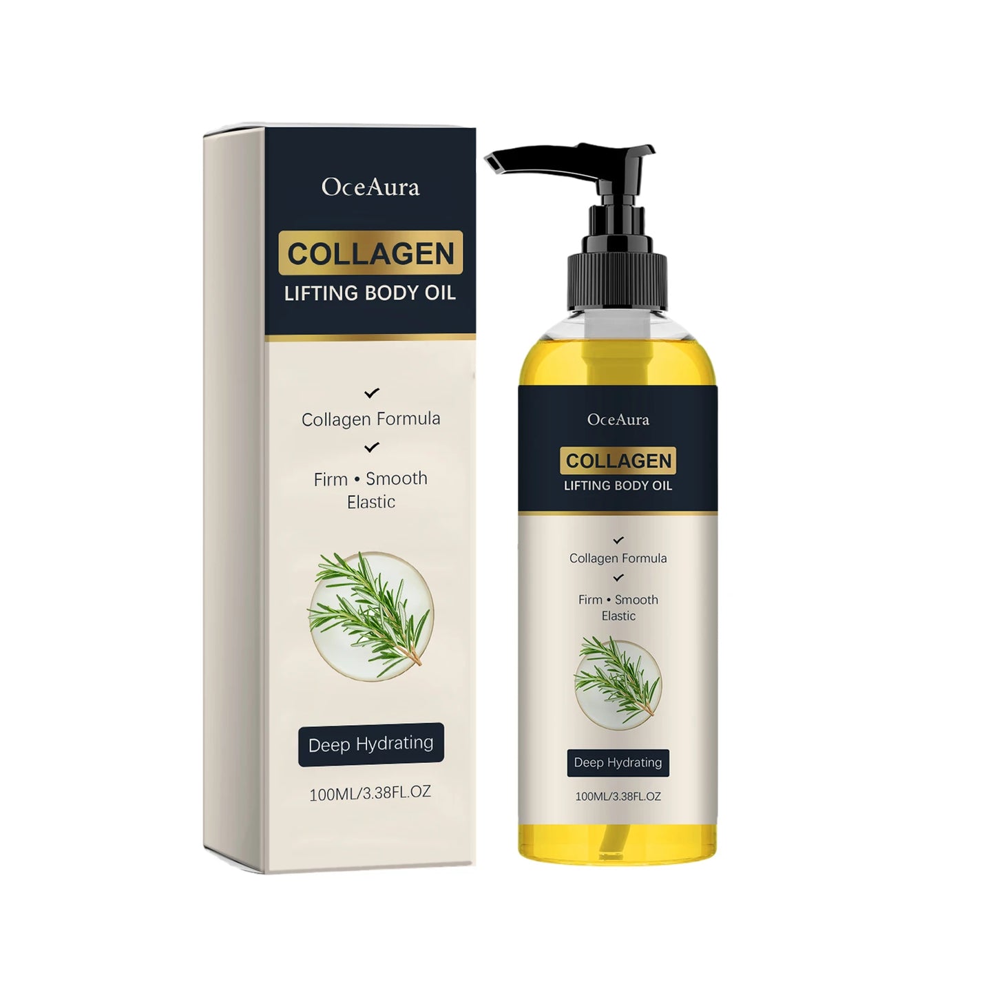 OceAura Collagen Body Oil 100ml – Firming & Deep Moisturizing