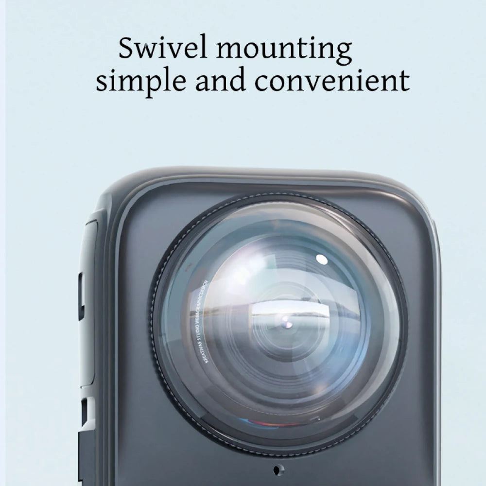 Suitable For Insta360 X4 Sports Camera Rotating Optical Tempered Glass Protective Mirror/PC Protective Mirror Accessories Peaceful Pleasures Health and Wellness
