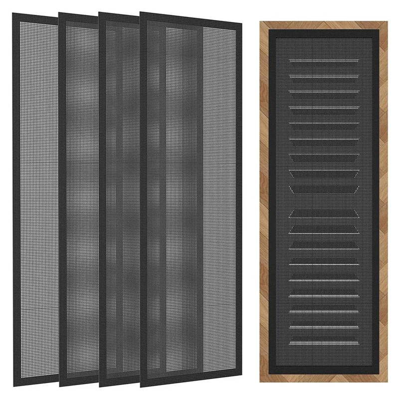 Y51A-Magnetic Register Covers Air Vent Covers Mesh Vent Covers For Home Floor Ceiling Catch Debris Hair Insect Peaceful Pleasures Health and Wellness