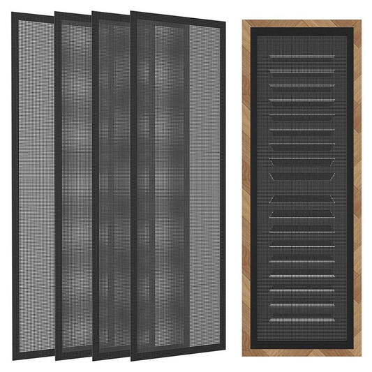 Y51A-Magnetic Register Covers Air Vent Covers Mesh Vent Covers For Home Floor Ceiling Catch Debris Hair Insect Peaceful Pleasures Health and Wellness