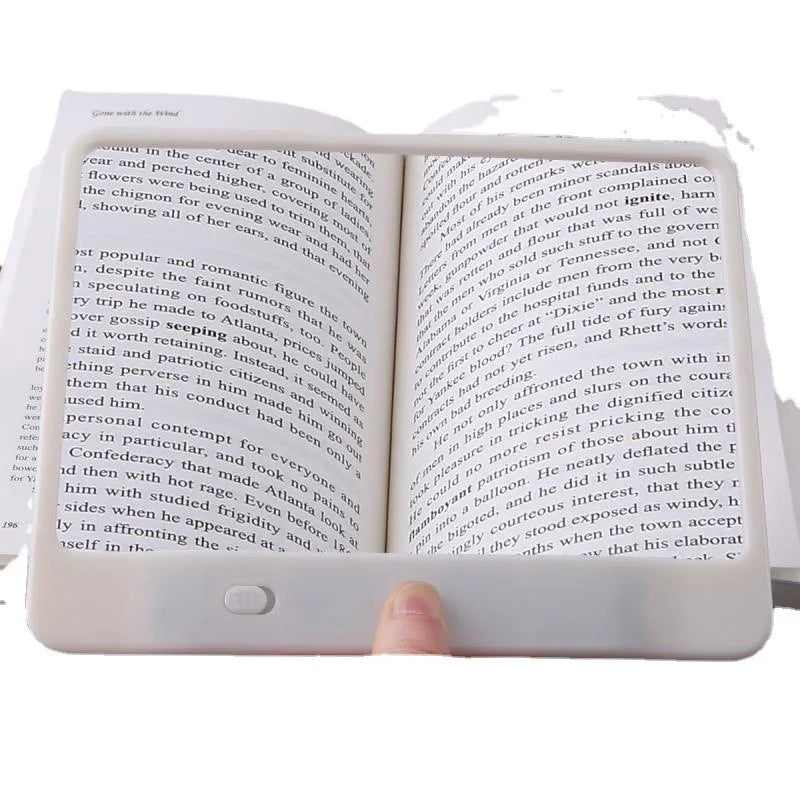 Magnifying Glass with Light Amplifier Mobile Phone Loupe Enlarged Expander Stand Folding Holder for Elderly People Reading Books Peaceful Pleasures Health and Wellness black