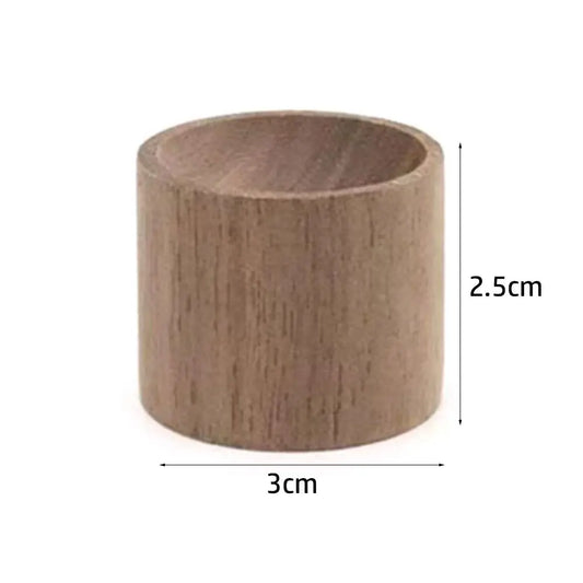 Wooden Essential Oil Diffuser Long-lasting Floral Refreshing Sleep Aromatherapy Inhaler Slowly Volatile Expanded Fragrant Wood Peaceful Pleasures Health and Wellness 3x2.5cm-Walnut