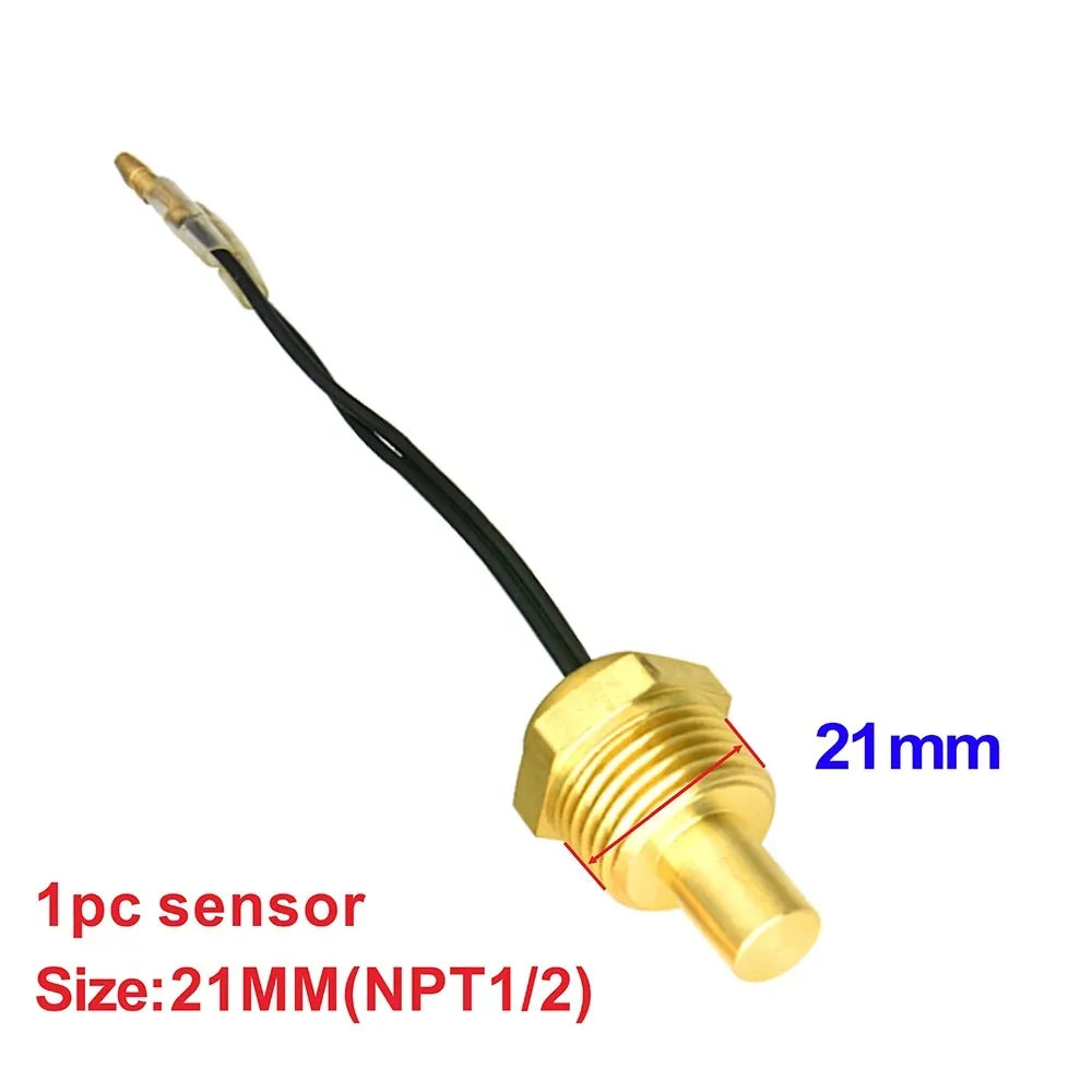 50K Water Temperature Sensor 12V/24V Universal NPT Fit
