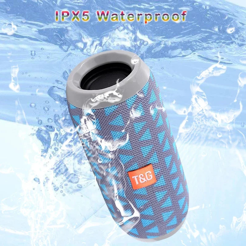 T&G Portable Bluetooth 5.3 Speaker | FM Radio, Bass, TWS