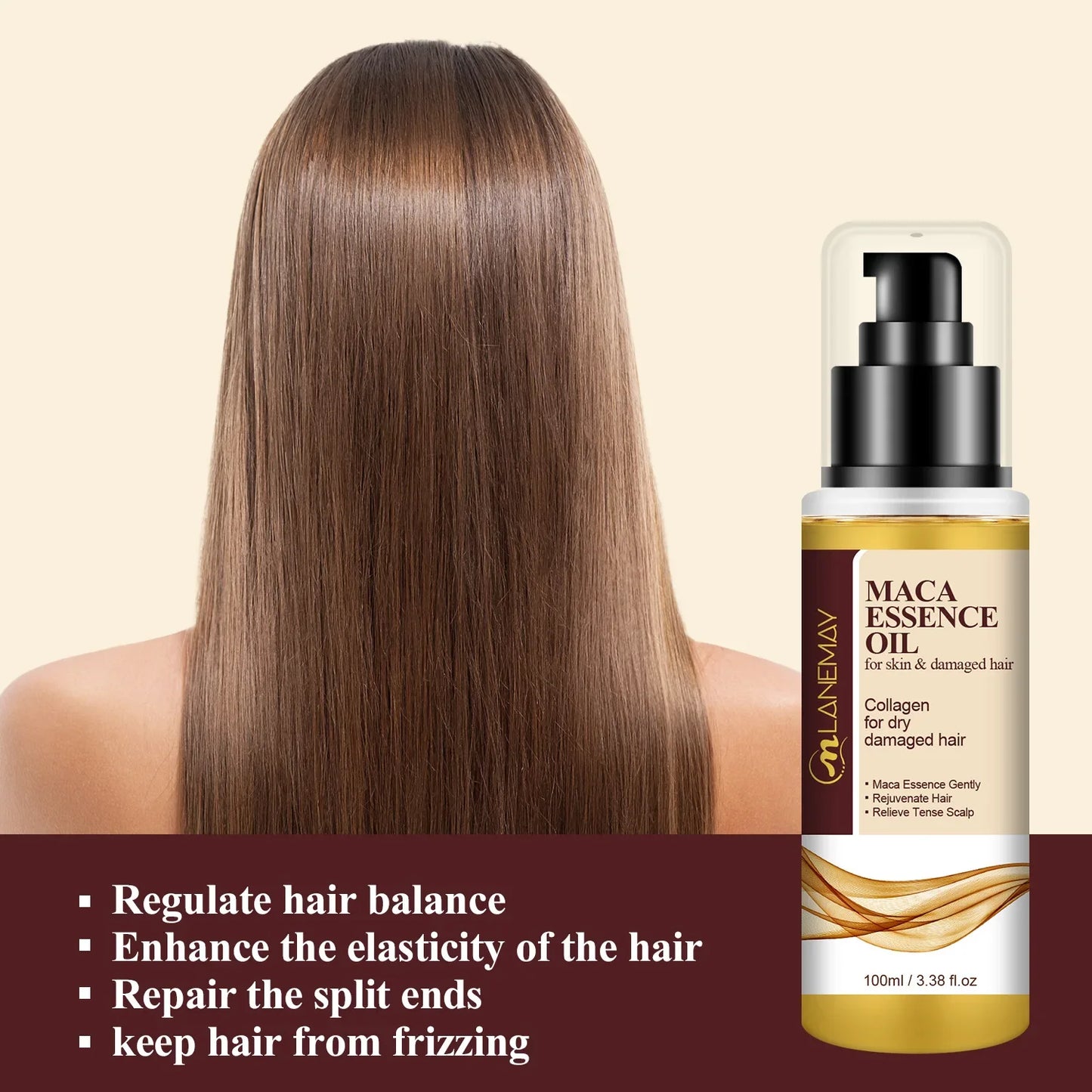 Lanemay Collagen Repair Hair Conditioner – Deep Moisture & Smooth