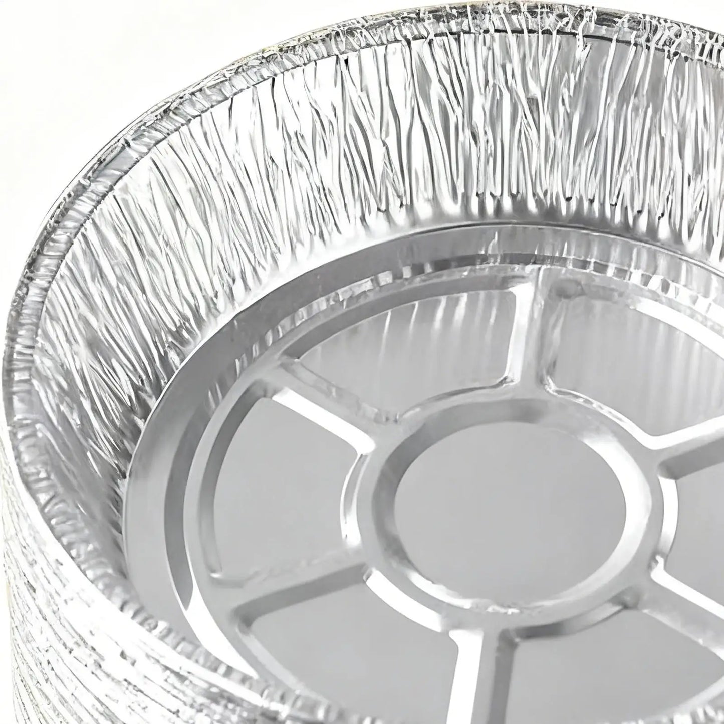 Air Fryer Sheets Liners 50 Pieces Aluminum Foil Tray Round Oil-proof Air Fryer Basket Liner For Bakeware Microwave Toaster Oven Peaceful Pleasures Health and Wellness