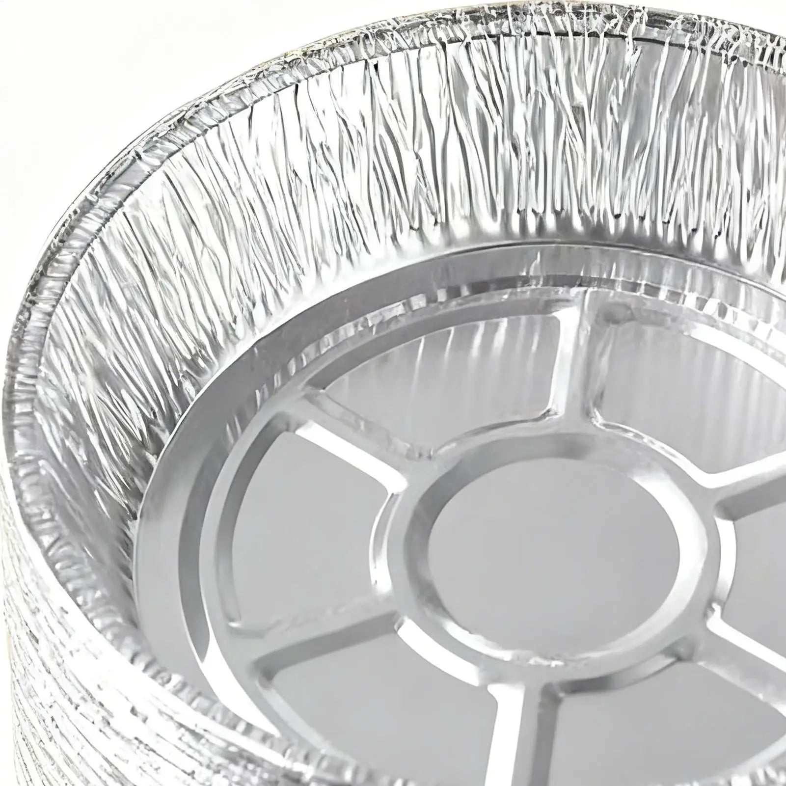Air Fryer Sheets Liners 50 Pieces Aluminum Foil Tray Round Oil-proof Air Fryer Basket Liner For Bakeware Microwave Toaster Oven Peaceful Pleasures Health and Wellness