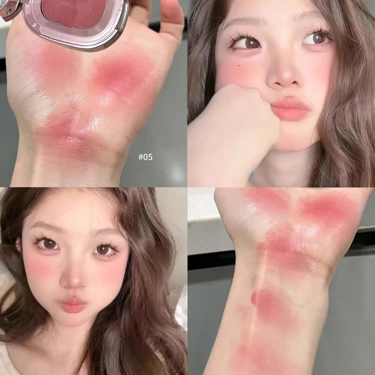 HERORANGE Matte Blush Cream – Multi-Use Lip & Cheek Color