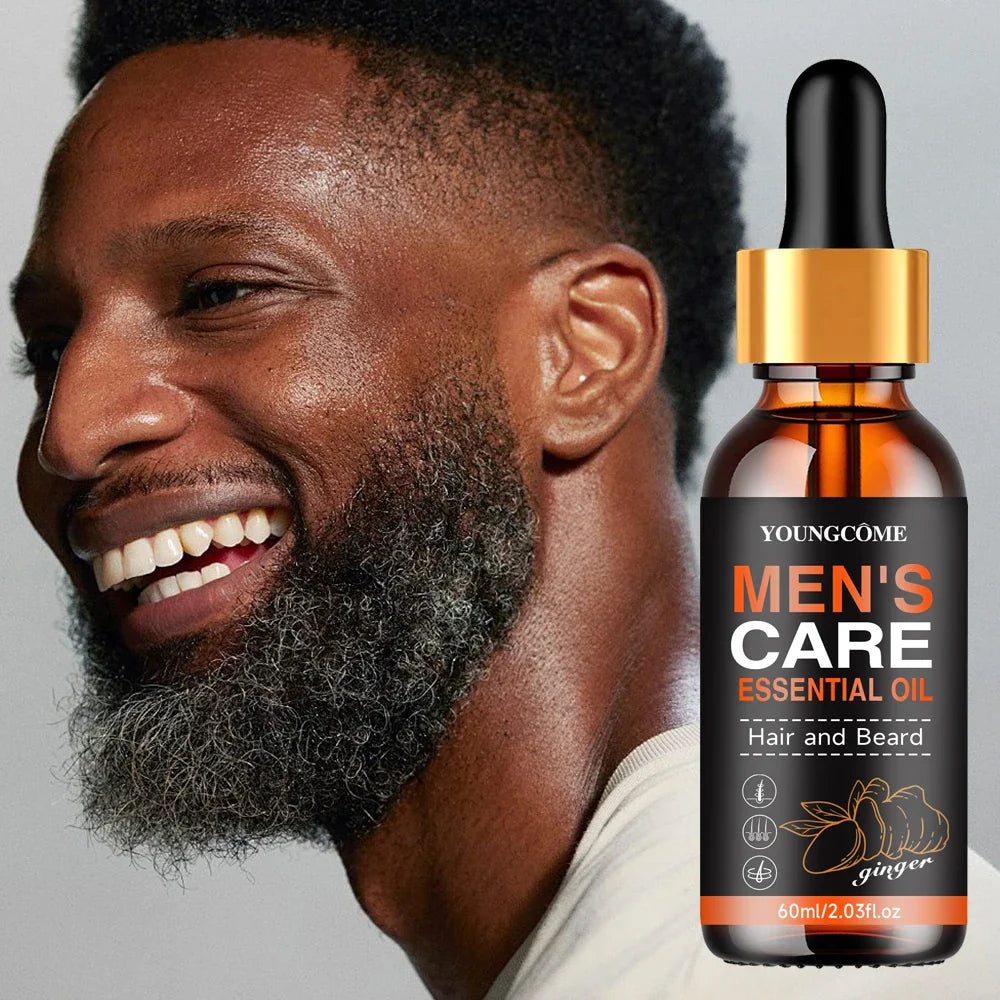 YOUNGCOME Beard Growth Oil – Moisturize, Soften & Nourish