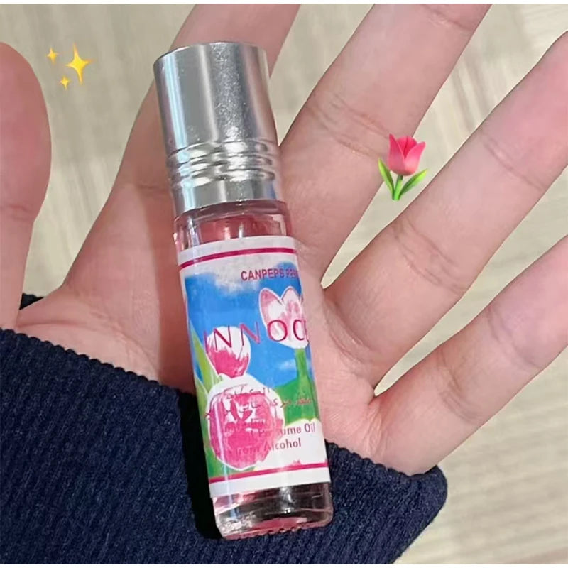 Dubai Perfume Lasting Fragrance Chocolate Essential Oil Milk Floral Fragrance Fresh Light Fragrance Daily Unisex Roller Perfume Peaceful Pleasures Health and Wellness