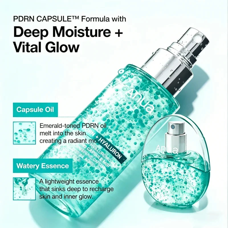 Korean PDRN Glow Facial Serum Spray Peaceful Pleasures Health and Wellness
