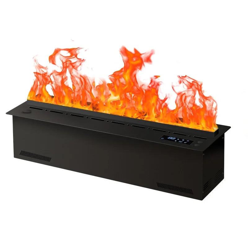 800mm Atomizing Fireplace For Living Room Multi-color Fake Flame Electronic Fireplace Home Remote Control Water Steam Fireplace Peaceful Pleasures Health and Wellness