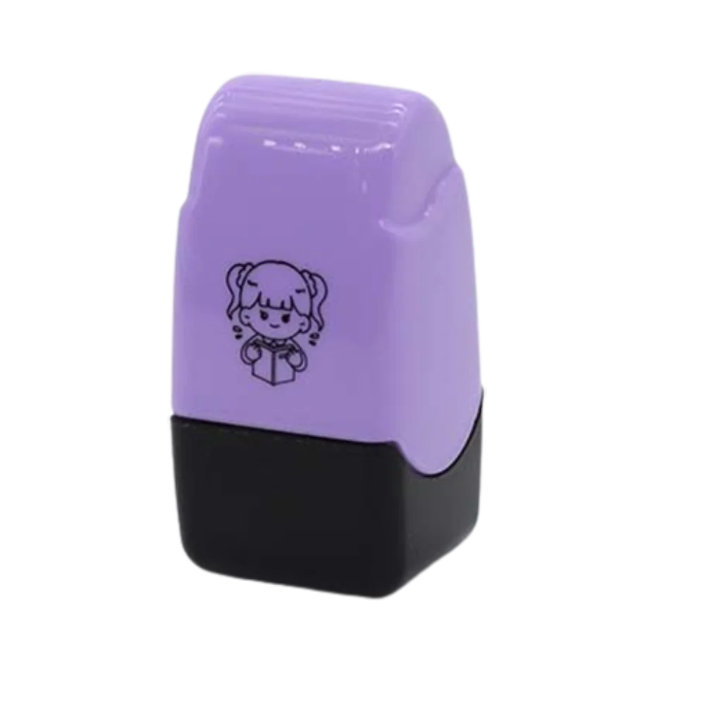Drawing Doodle Graffiti Animals Rolling Stamp DIY Handcraft Roller Sealing Cartoon Roller Seal Fruit Panda Peaceful Pleasures Health and Wellness Girl