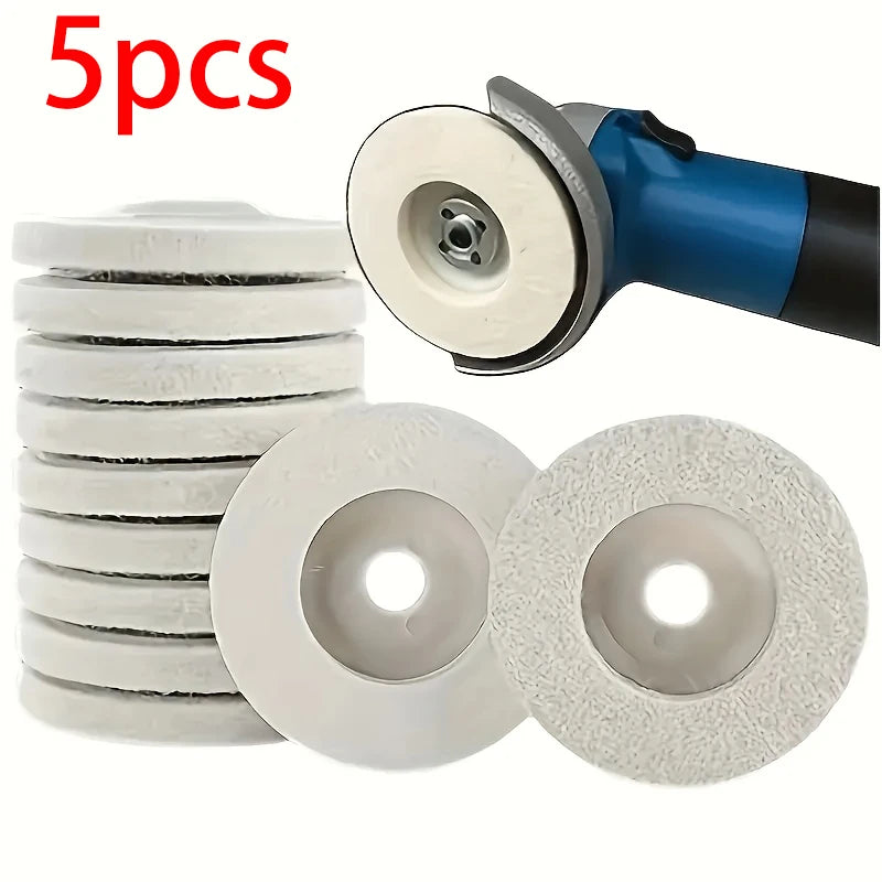 Mirror Polishing Disc Durable Wheel Angle Grinder Stainless Steel