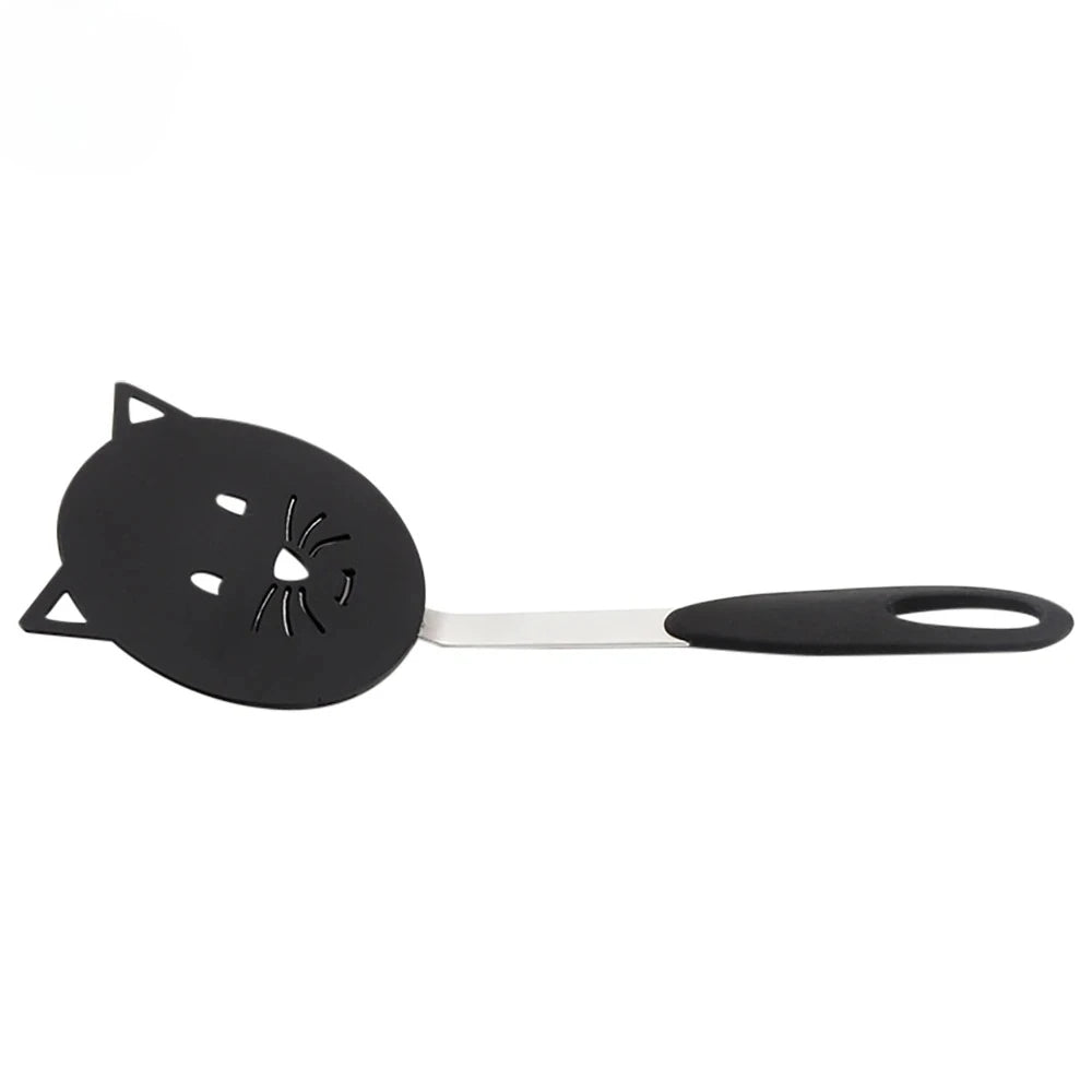 Nylon Spatula Cat Cartoon Cooking Spatula Household Non-stick Pan No Damage Spatula Kitchenware Creative Simple Omelette Shovel Peaceful Pleasures Health and Wellness