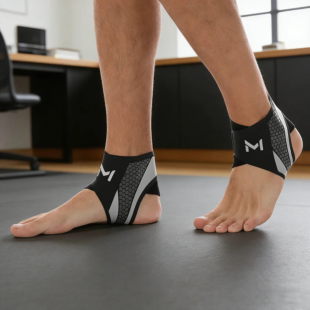 Thin Breathable Ankle Support Brace | Sports Compression Sleeve