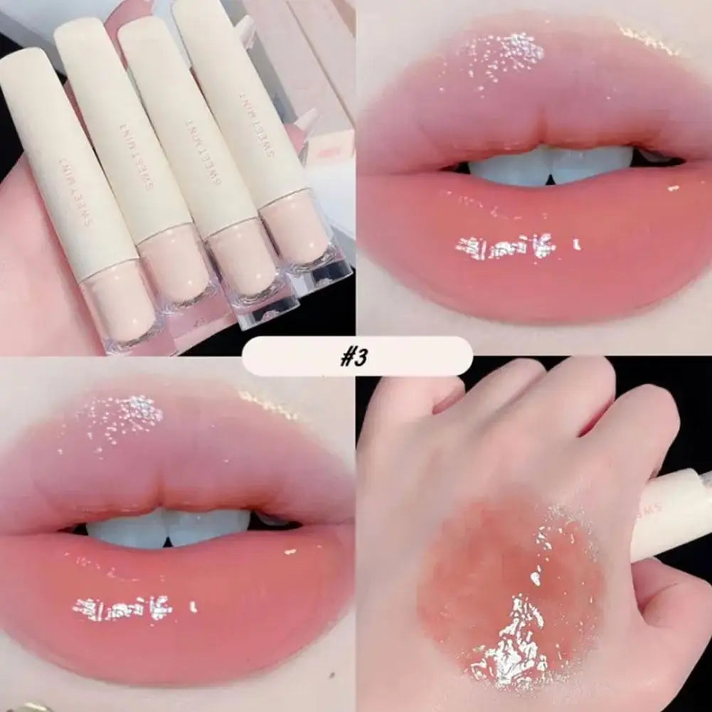 Hydrating Jelly Lip Gloss – Tinted Mirror Plumping Lip Glaze