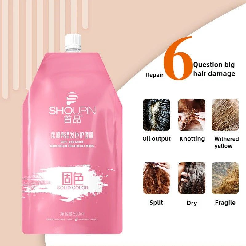 Keratin Hair Mask 5 Seconds Repair Damage Frizzy Hair Mask Help Color Protection After Dyeing 30ml/500ml Peaceful Pleasures Health and Wellness