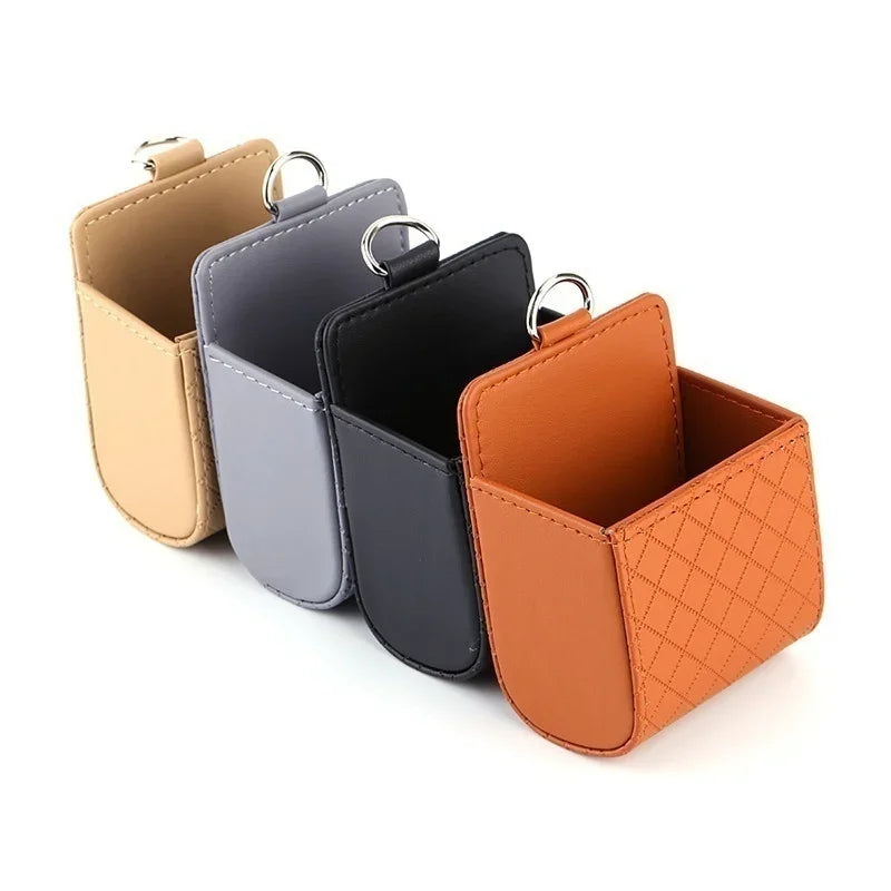Multi Functional Car Storage Bag Universal Convenient Phone PU