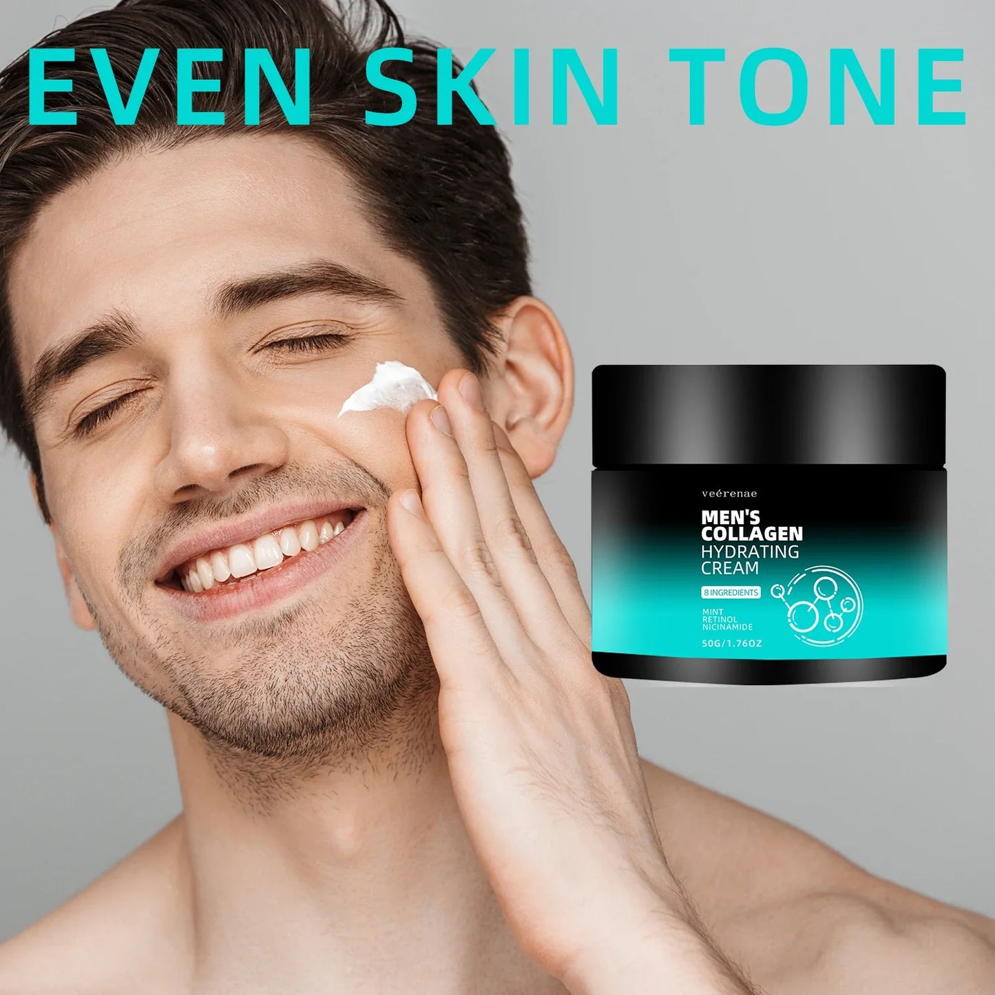 vérenae Men's Collagen Hydrating & Firming Face Cream