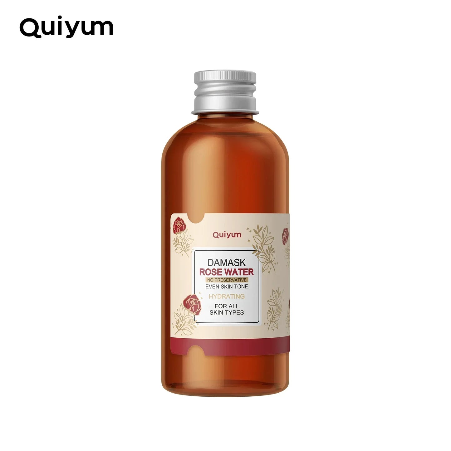 QUIYUM Rose Water Facial Toner – Organic Rose Petal 100ml