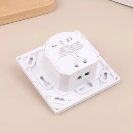 Load 7-10M Distance Infrared PIR Motion Sensor Switch 110~240V Wall Mounted Pir Infrared Motion Sensor Switch For LED Light Lamp Peaceful Pleasures Health and Wellness