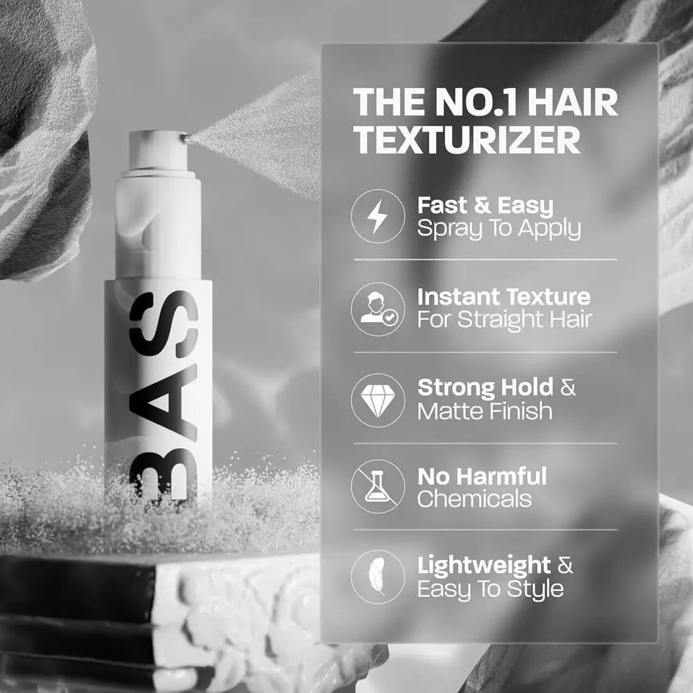 Sea Salt Hair Spray for Men Women Long-Lasting Hold for Waves, Instant Texture Volume, Fluffy Styling Powder Spray Beauty Health Peaceful Pleasures Health and Wellness
