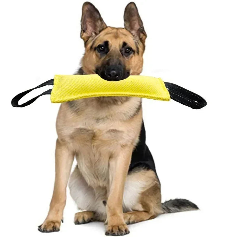 Flax Dog Tug Toy – Durable Bite Stick for Training